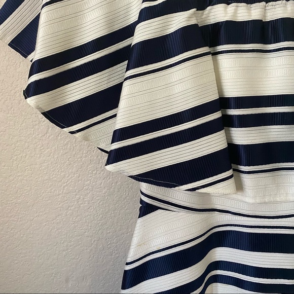 Belle Badgley Mischka Dress Off the Shoulder - Picture 6 of 8